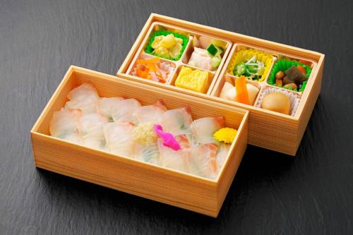 熟成鯛のしら波御膳@2160円①