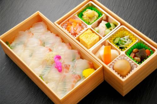 熟成鯛のしら波御膳@2160円②