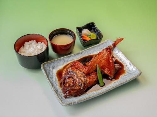 金目鯛の煮付け定食